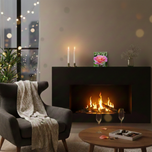 Mock-up of greetings card 