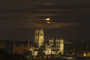 Architecture has always been a way to make a statement. After the Norman conquest, it didn't take long to build London's White tower and show who was in charge. The elegant exterior of Durham's cathedral is an understated jewels box to its highly decorated interior. Photographer : Stephane Loustalot.